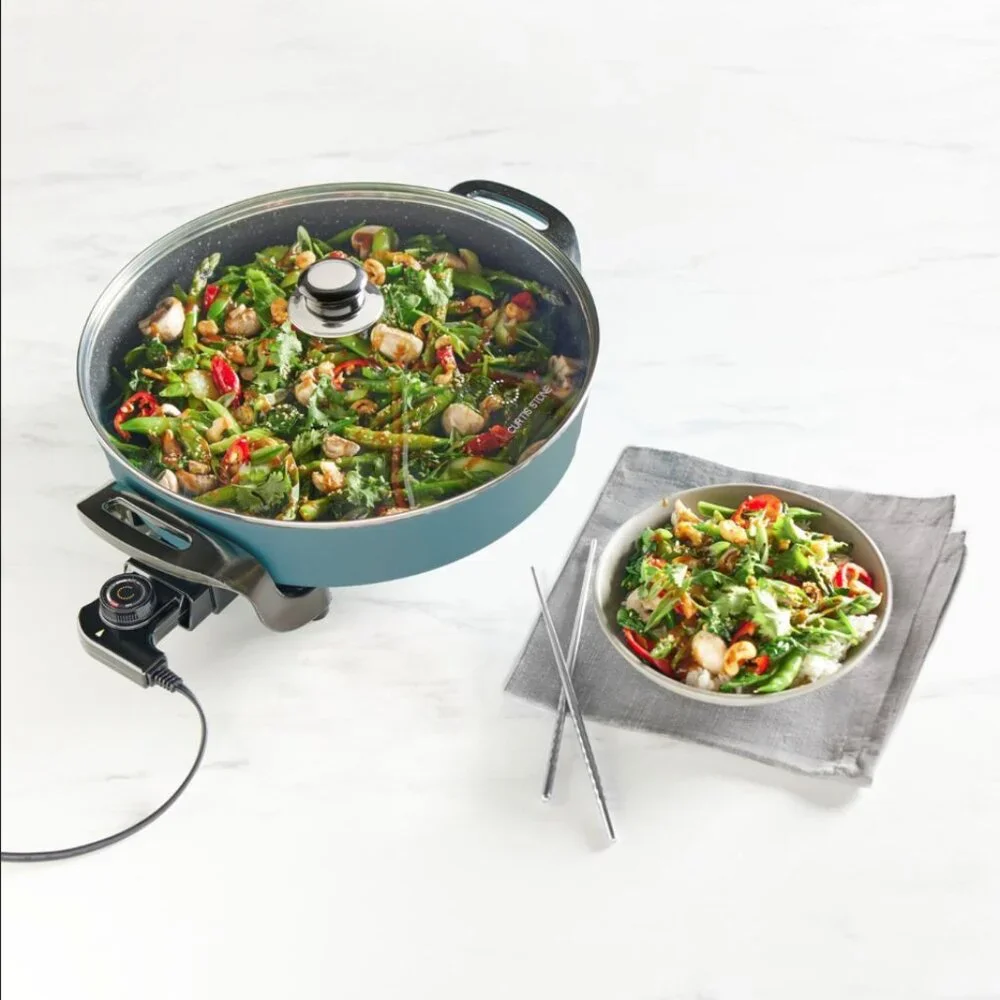 14" 6.2qt Dura-Pan Nonstick Electric Skillet ( new with box) - Picture 1 of 4